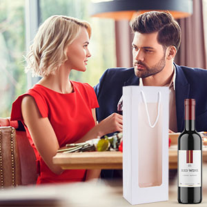 贅沢なクラフト紙のワイン包装箱の茶色色の環境の耐久のペーパー 2