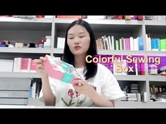 多彩な縫うペーパー ギフト用の箱の包装