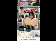 カスタマイズ 印刷 茶&コーヒー 硬紙 箱 プレゼント セット 包装 箱