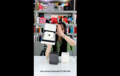 高級グレーの紙箱 カスタムEVAゴールドスタンプ化粧品紙包装