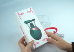 オーダーメイド ロゴ エコフレンドリー 印刷 紙紙 唇 舌振動器 梱包ボックス