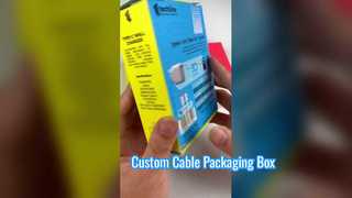 カスタム USB C ケーブル梱包箱