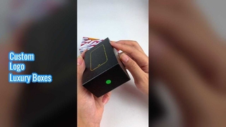 贅沢なギフト用の箱の注文のロゴの折り畳み式の磁気閉鎖