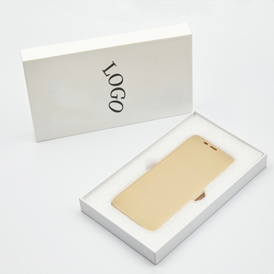 硬い電話ケースの包装箱,カスタム電話ケースの箱 蓋の真珠泡トレイ