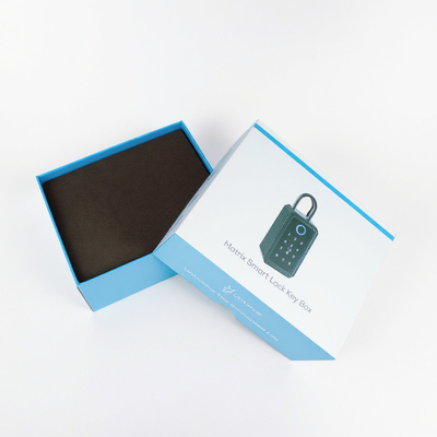 スマートロックキー 電子製品 蓋のトレイ付きのパッケージボックス カスタムサイズ 紙紙素材