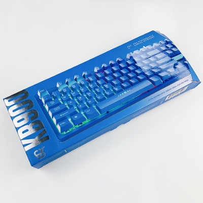 オーダーメイド ブランド ボックス UV スライバー ホット スタンプ フィルム パソコン マウス と キーボード パッケージ ボックス