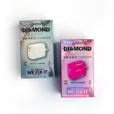 工場レーザーシルバー折りたたみ式 充電ヘッド用ボックス USB充電ケーブル包装 フック付き 小売店用